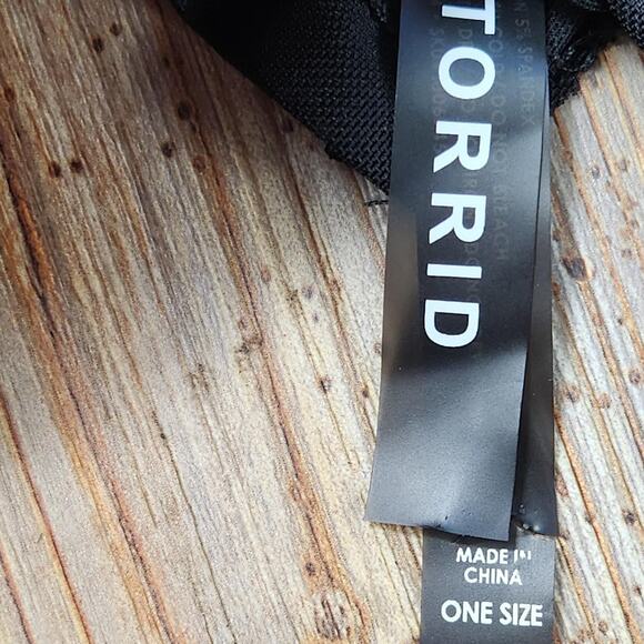 MESH TORRID SWIMSUIT COVER UP GOTH BIKINI BEACH SUMMER SWIMSUIT EMO VACATION - Picture 2 of 4